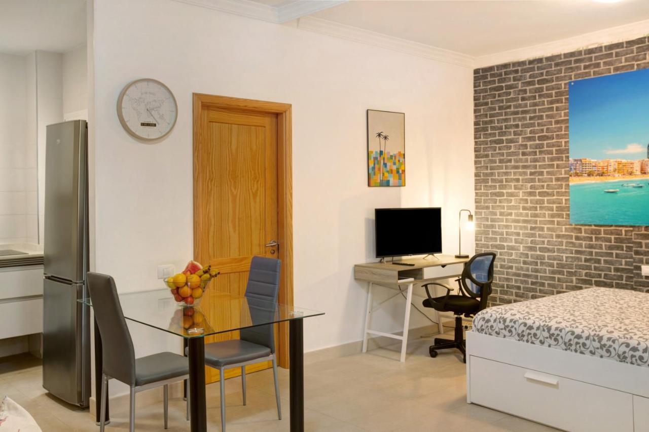Beach Studio Apartment Canteras Las Palmas de Gran Canaria Eksteriør billede
