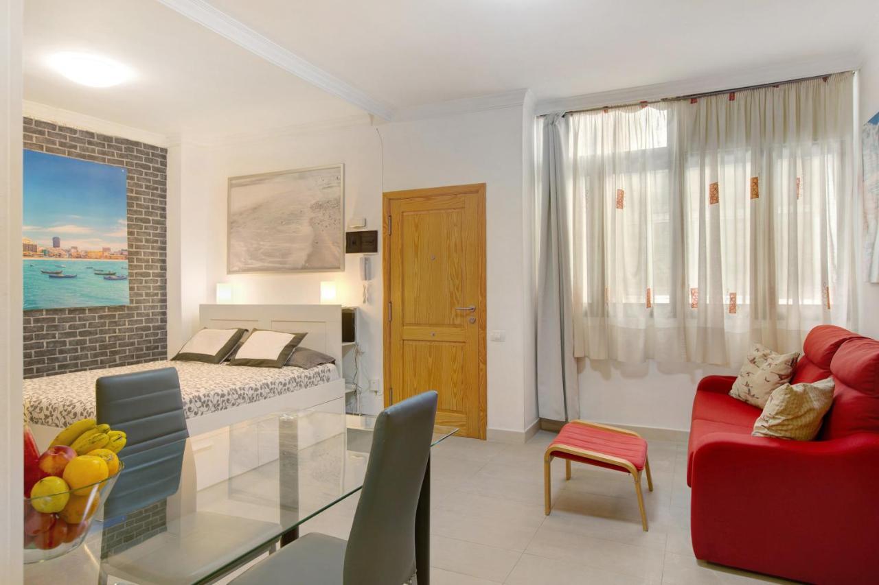 Beach Studio Apartment Canteras Las Palmas de Gran Canaria Eksteriør billede