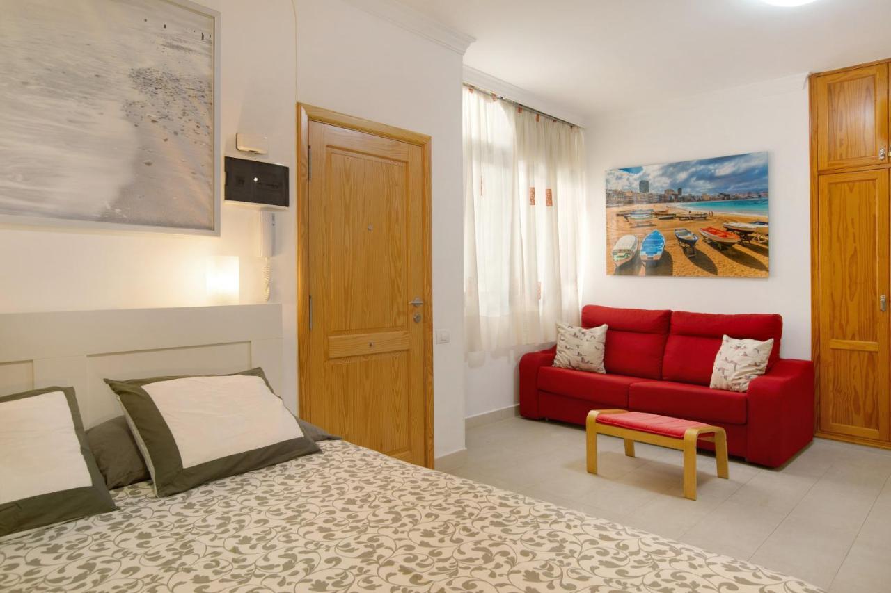 Beach Studio Apartment Canteras Las Palmas de Gran Canaria Eksteriør billede