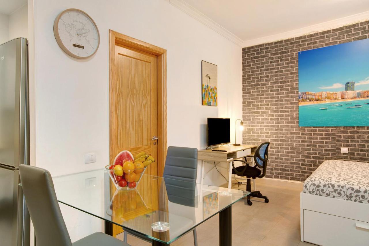 Beach Studio Apartment Canteras Las Palmas de Gran Canaria Eksteriør billede